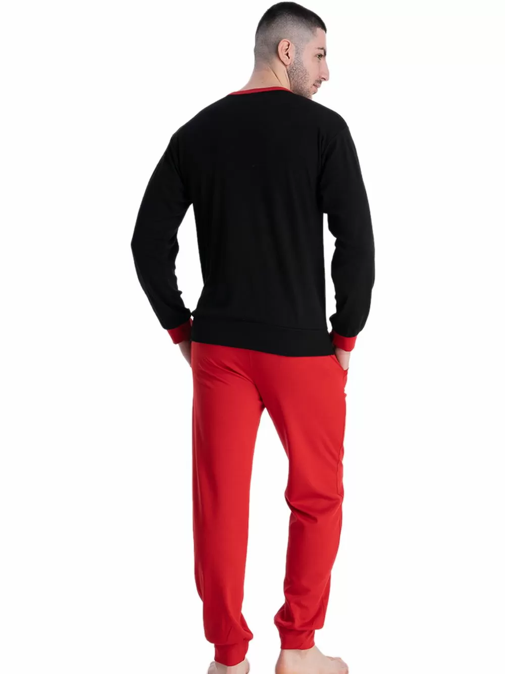 Ανδρική Πυτζάμα RACHEL Snoopy - Γεμάτο Βαμβάκι 