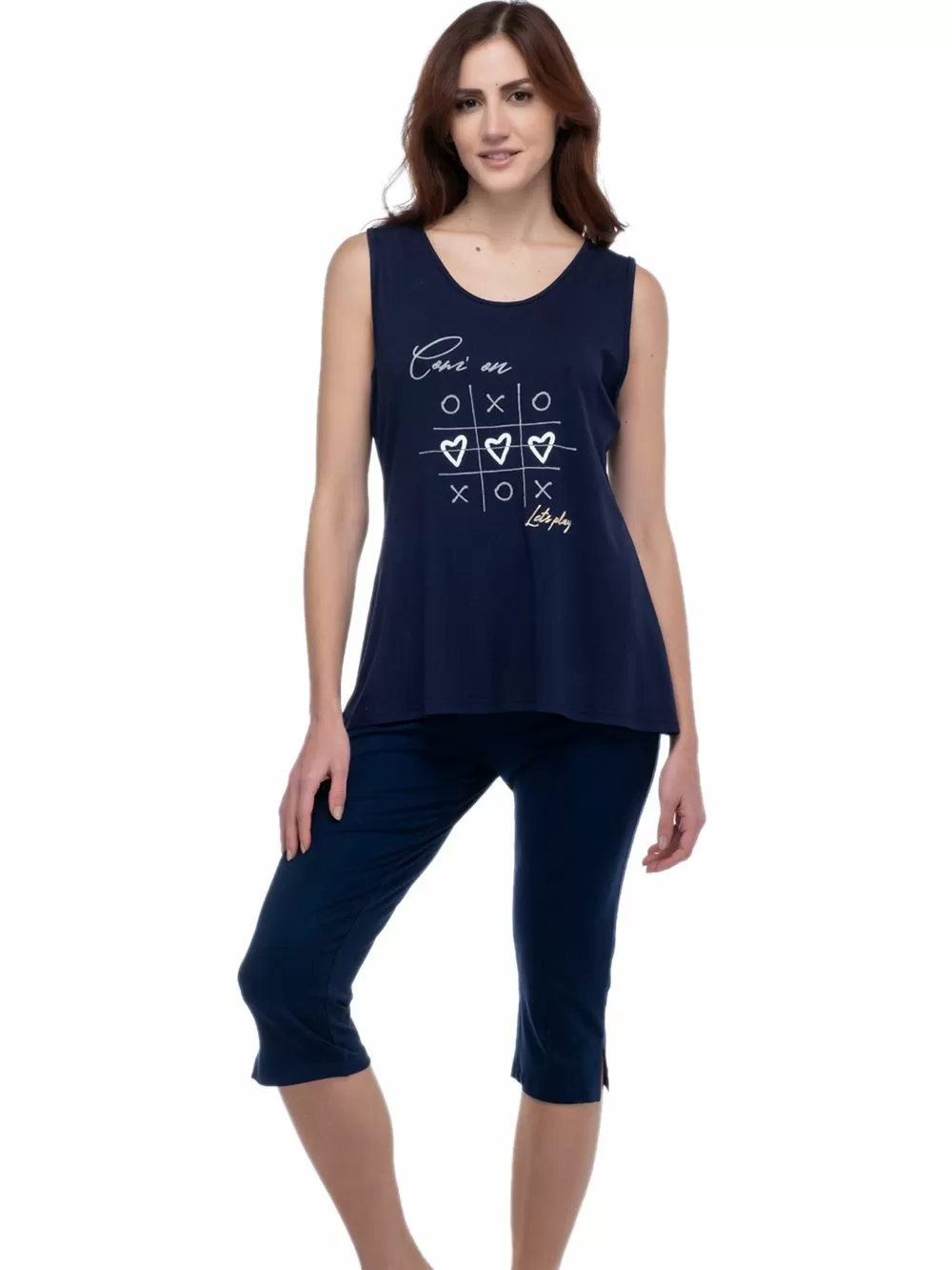 Πυτζάμα SECRET POINT - Απαλό Viscose 