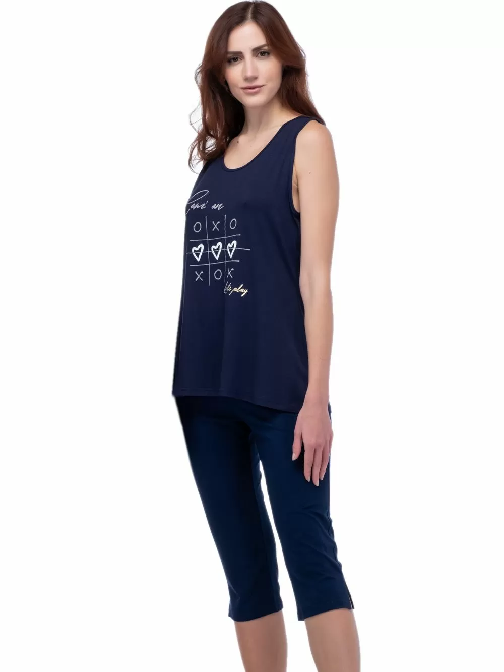 Πυτζάμα SECRET POINT - Απαλό Viscose 