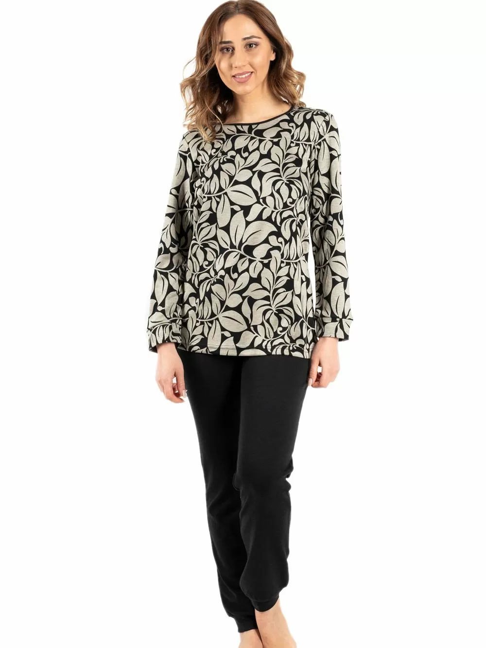 Πυτζάμα SECRET POINT - Απαλό Viscose 