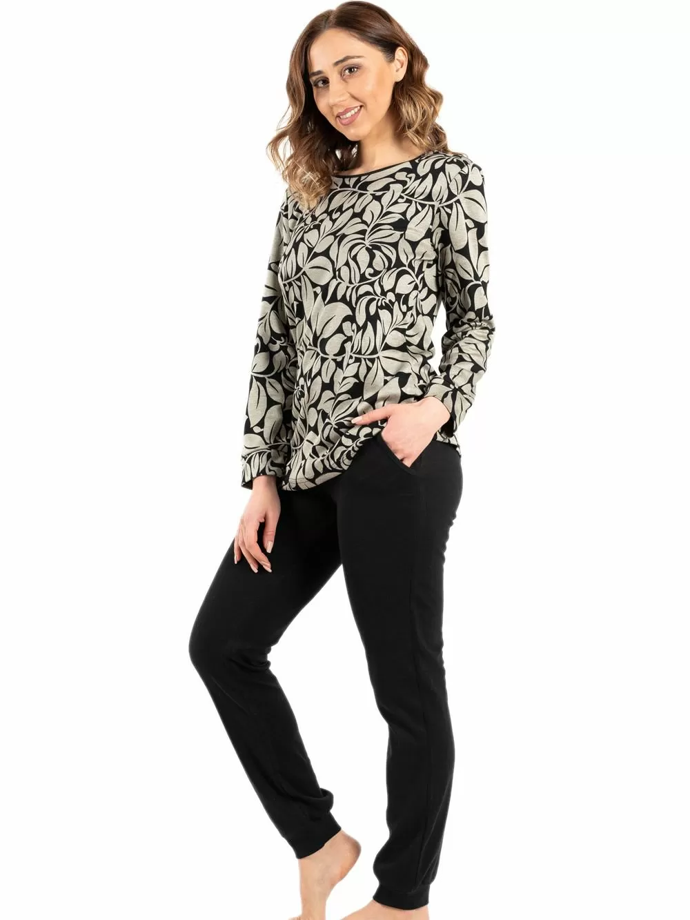 Πυτζάμα SECRET POINT - Απαλό Viscose 