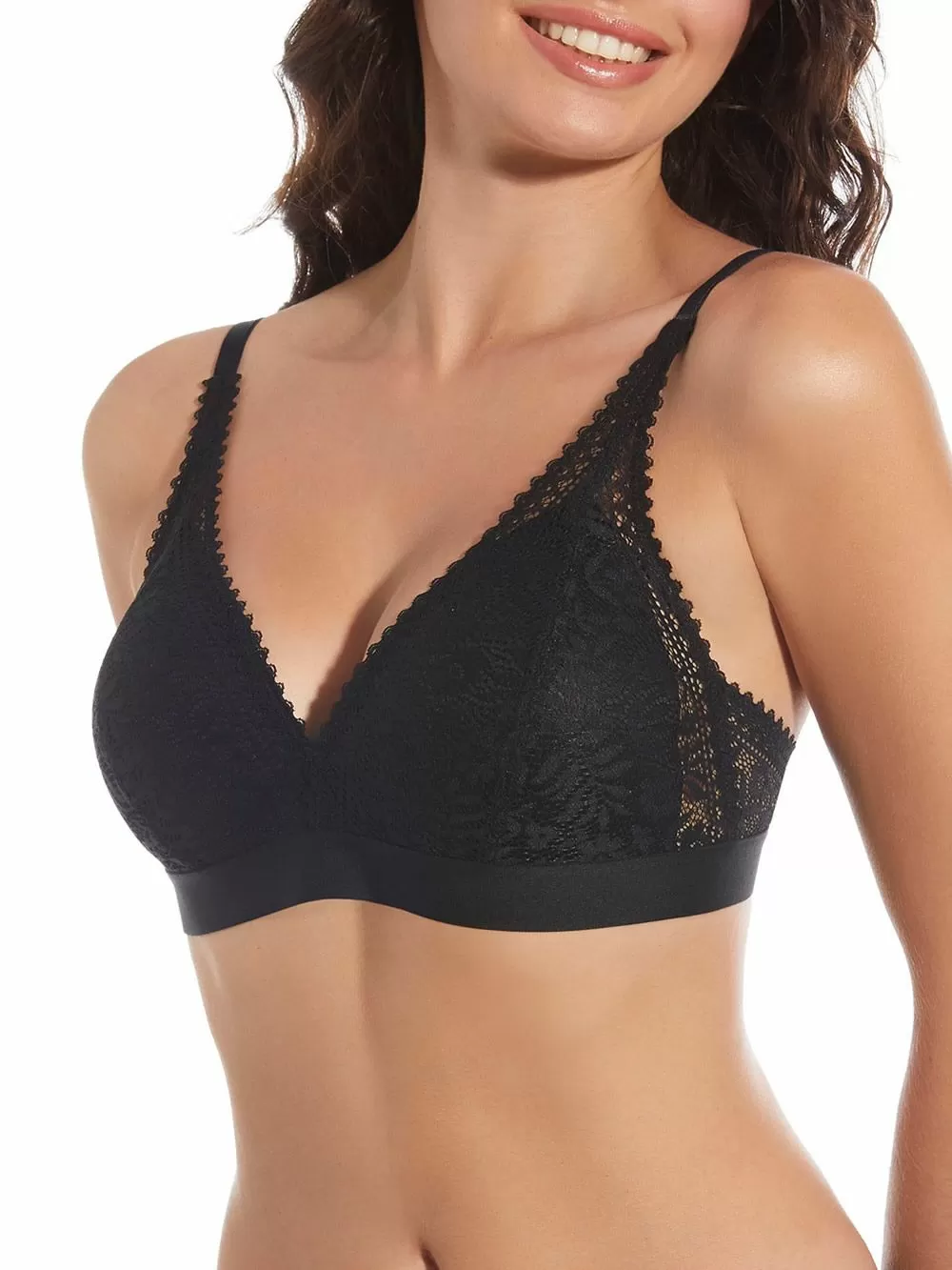 Bralette SELENE Marcela -Ενίσχυση & Δαντέλα 