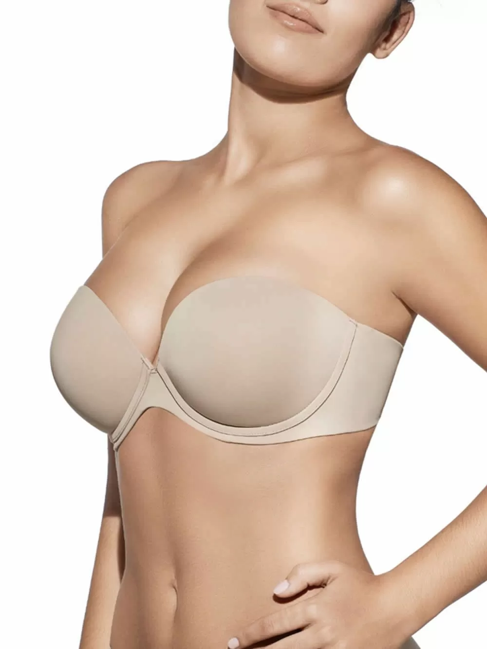 Σουτιέν SELENE Tania Strapless Push Up - Πλούσιο Μπούστο 