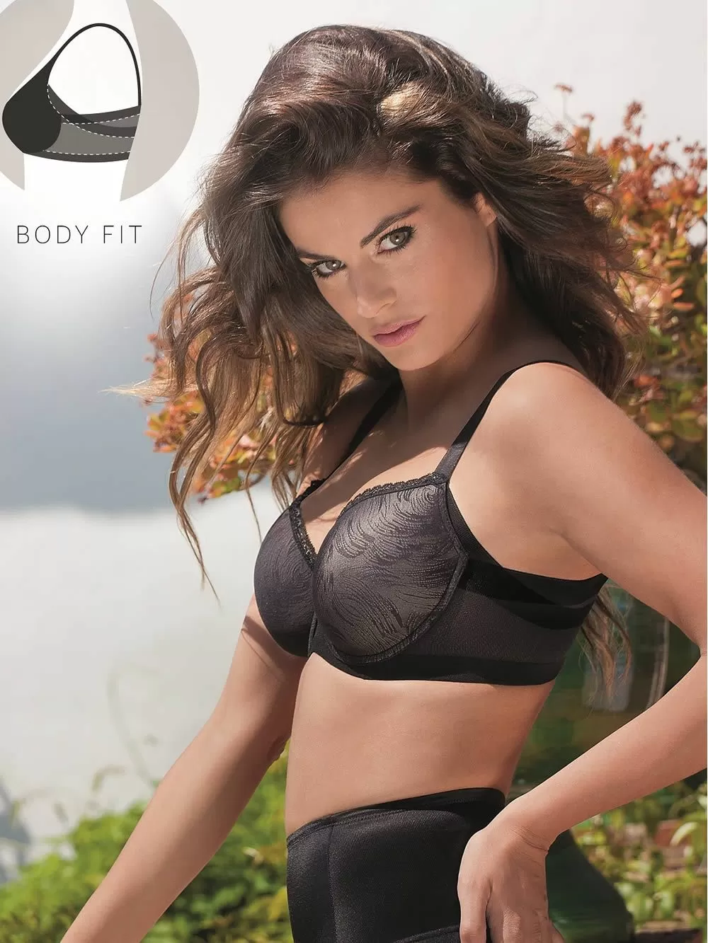 Σουτιέν SELENE Violeta Minimizer - Ενίσχυση & Μπανέλα - Body Fit 