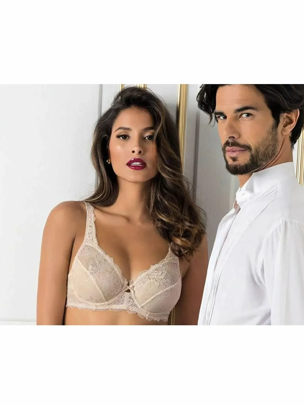 Σουτιέν SIELEI - Ελαστική Δαντέλα - Μπανέλα  Σταθερό Κράτημα