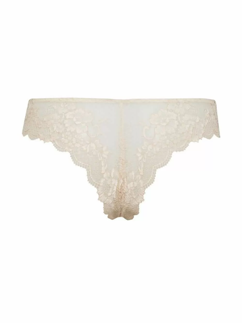 SIELEI Brazilian Slip Αόρατο - Σατινέ Ύφασμα & Δαντέλα - Χωρίς Ραφές