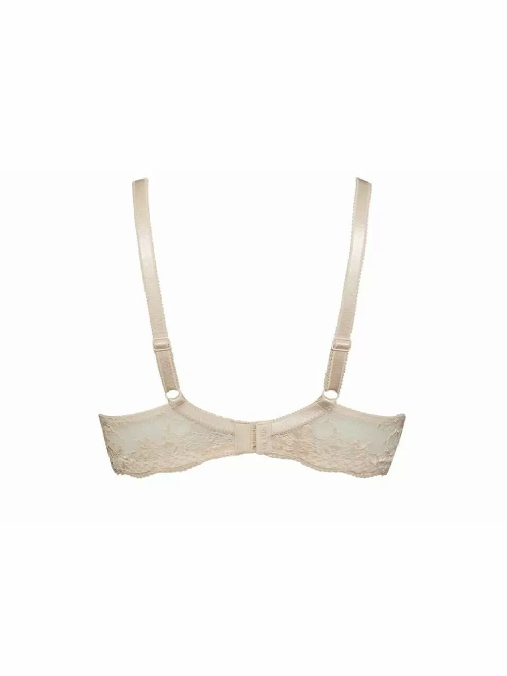 Σουτιέν SIELEI Balconette - Σατινέ Ύφασμα & Δαντέλα - Ήπια Ενίσχυση