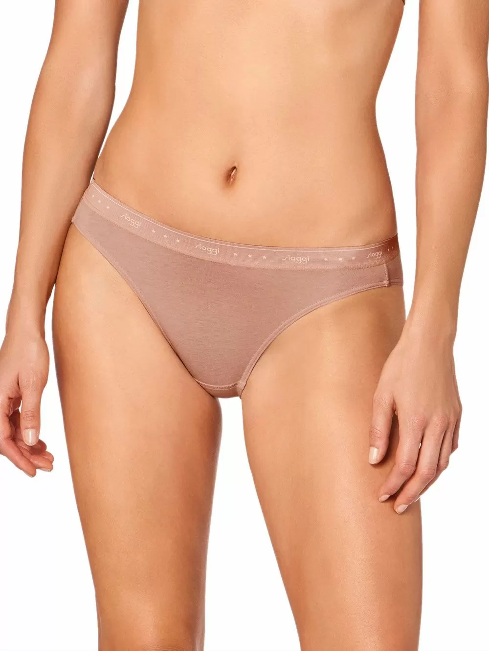 SLOGGI 24/7 100 Mini - Βαμβακερό Καθημερινό Σλιπ - Logo