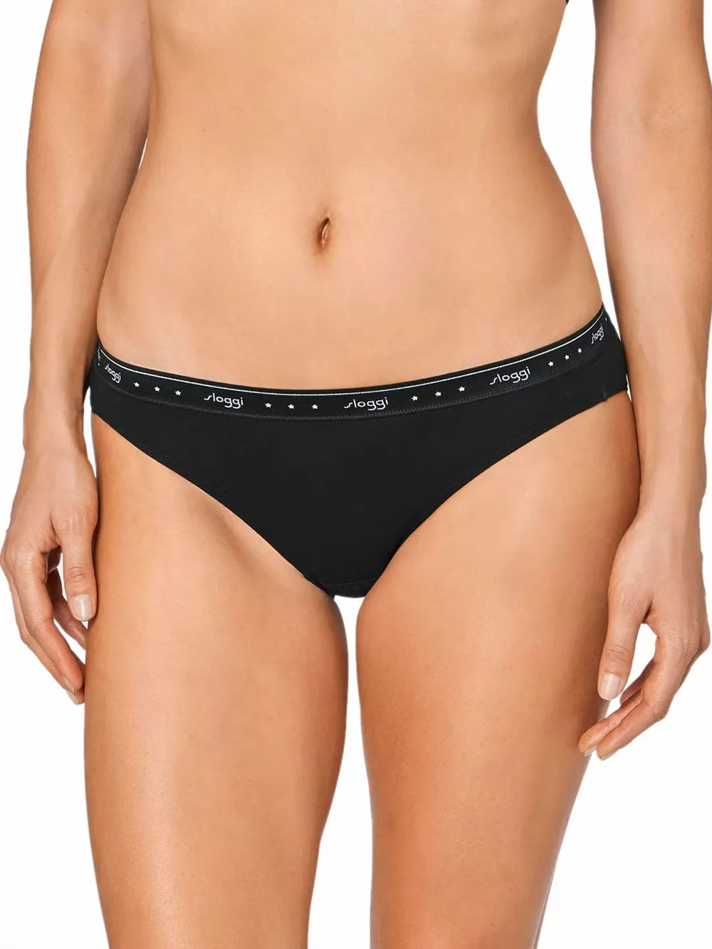 SLOGGI 24/7 100 Mini - Βαμβακερό Καθημερινό Σλιπ - Logo