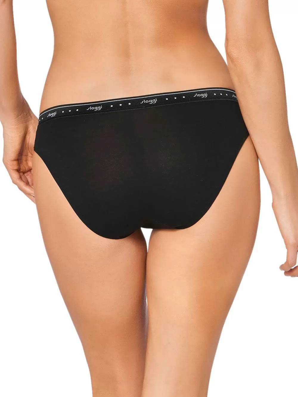 SLOGGI 24/7 100 Mini - Βαμβακερό Καθημερινό Σλιπ - Logo