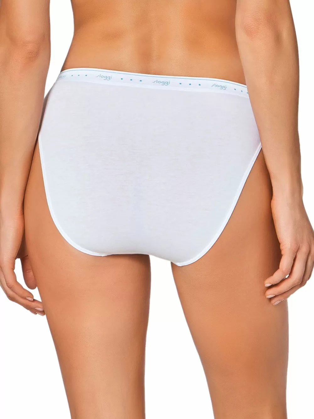 SLOGGI 24/7 100 Tai - Βαμβακερό Καθημερινό Σλιπ - Logo 