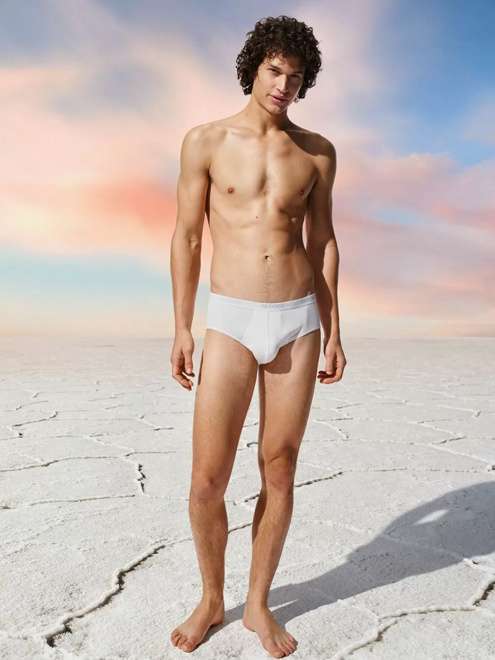 SLOGGI Men Basic Midi Ανδρικό Σλιπ - Ποιοτικό Βαμβάκι - Logo