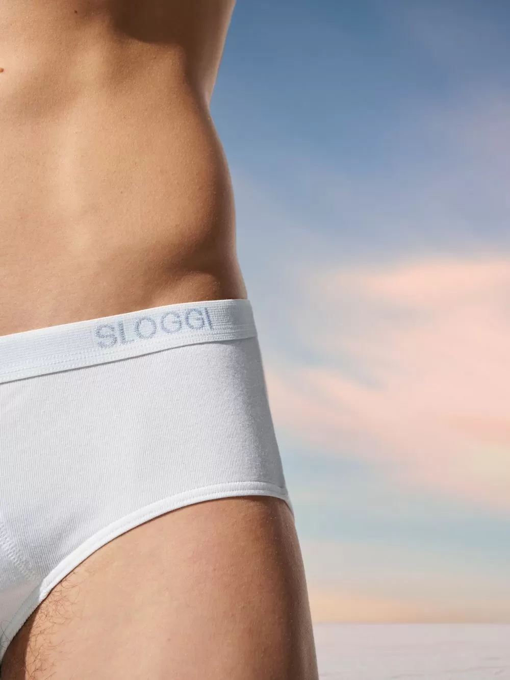 SLOGGI Men Basic Midi Ανδρικό Σλιπ - Ποιοτικό Βαμβάκι - Logo