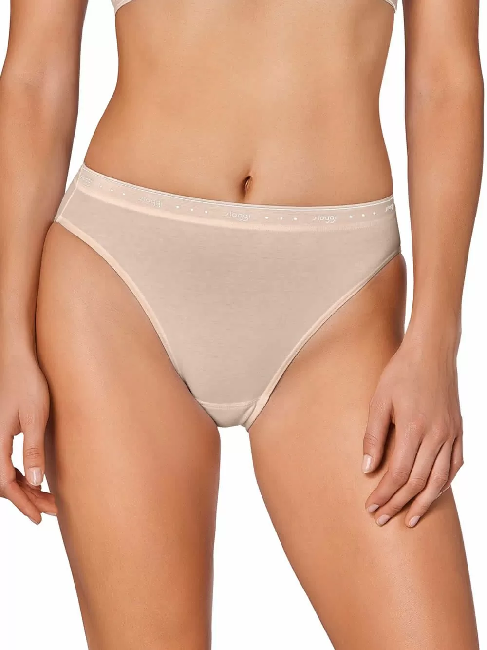 SLOGGI 24/7 100 Tai 3021 - Βαμβακερό Καθημερινό Σλιπ - Logo