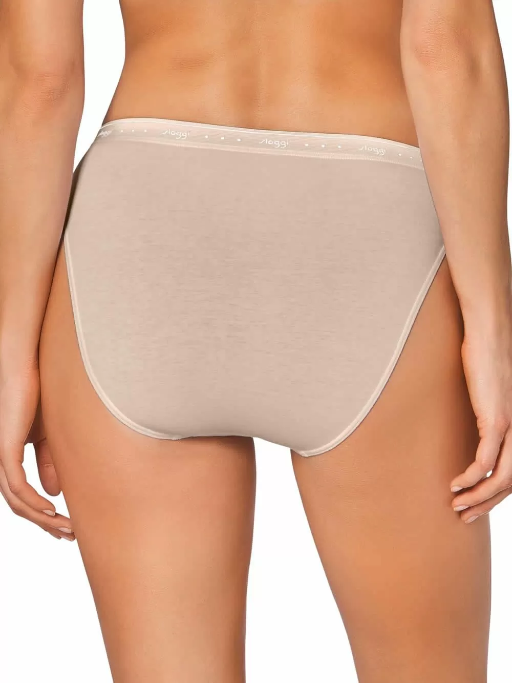 SLOGGI 24/7 100 Tai 3021 - Βαμβακερό Καθημερινό Σλιπ - Logo