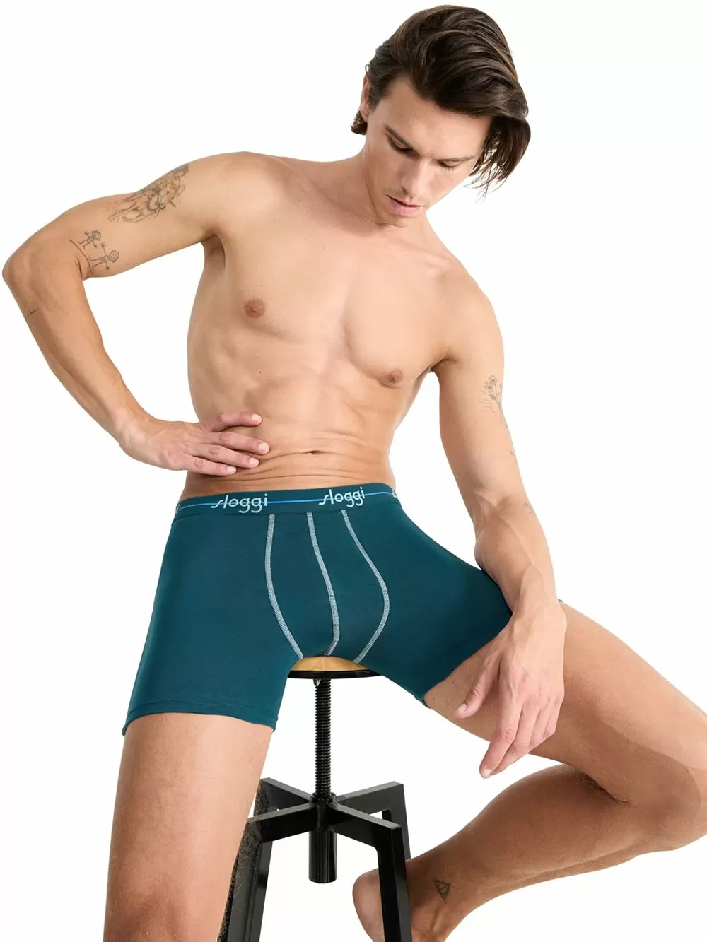 SLOGGI Start Short Box V017 - Αγνό Βαμβάκι - Πακέτο με 2