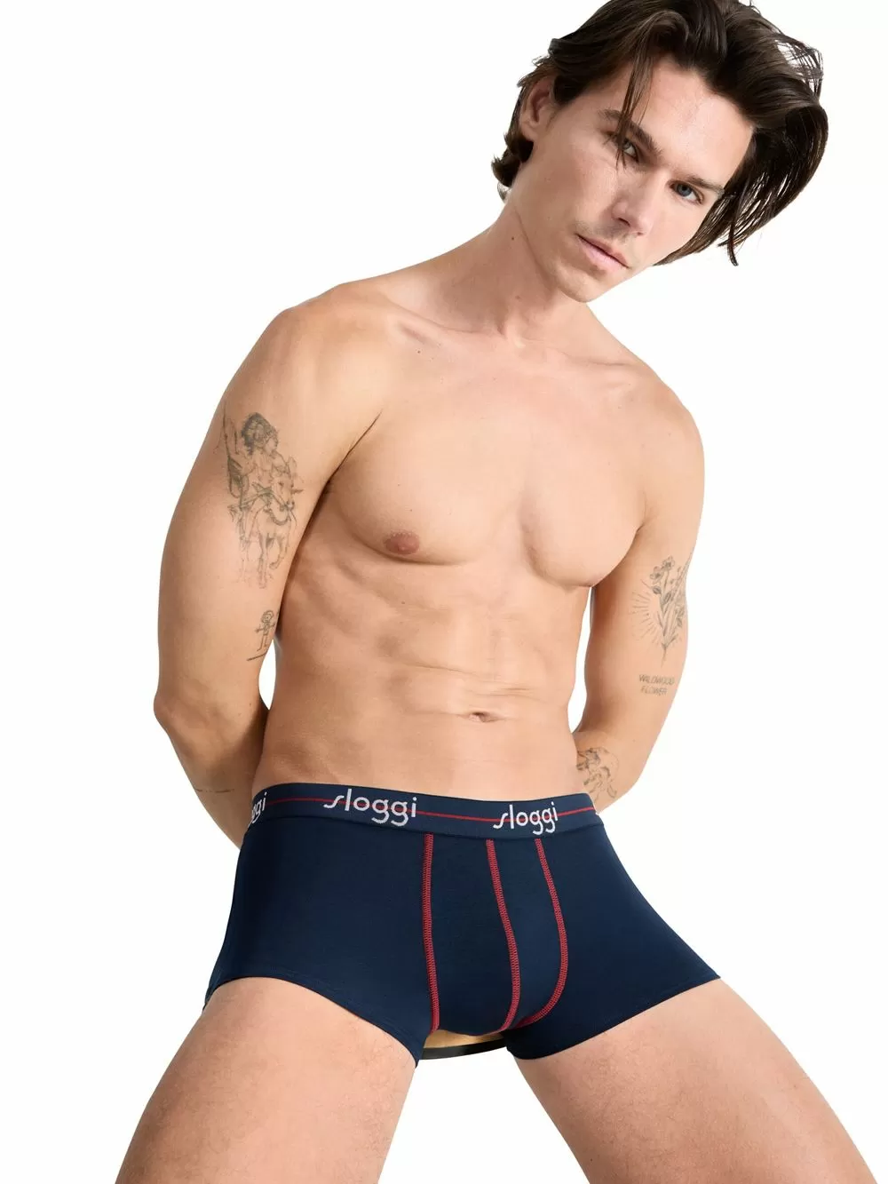 SLOGGI Start Hipster Box M008 - Αγνό Βαμβάκι - Πακέτο με 2 