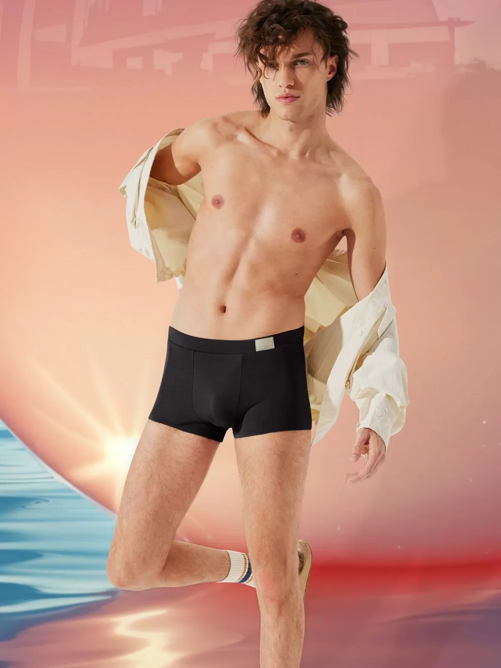 SLOGGI Men Go Natural H Hipster 04 - Οργανικό Βαμβάκι - Πακέτο με 2