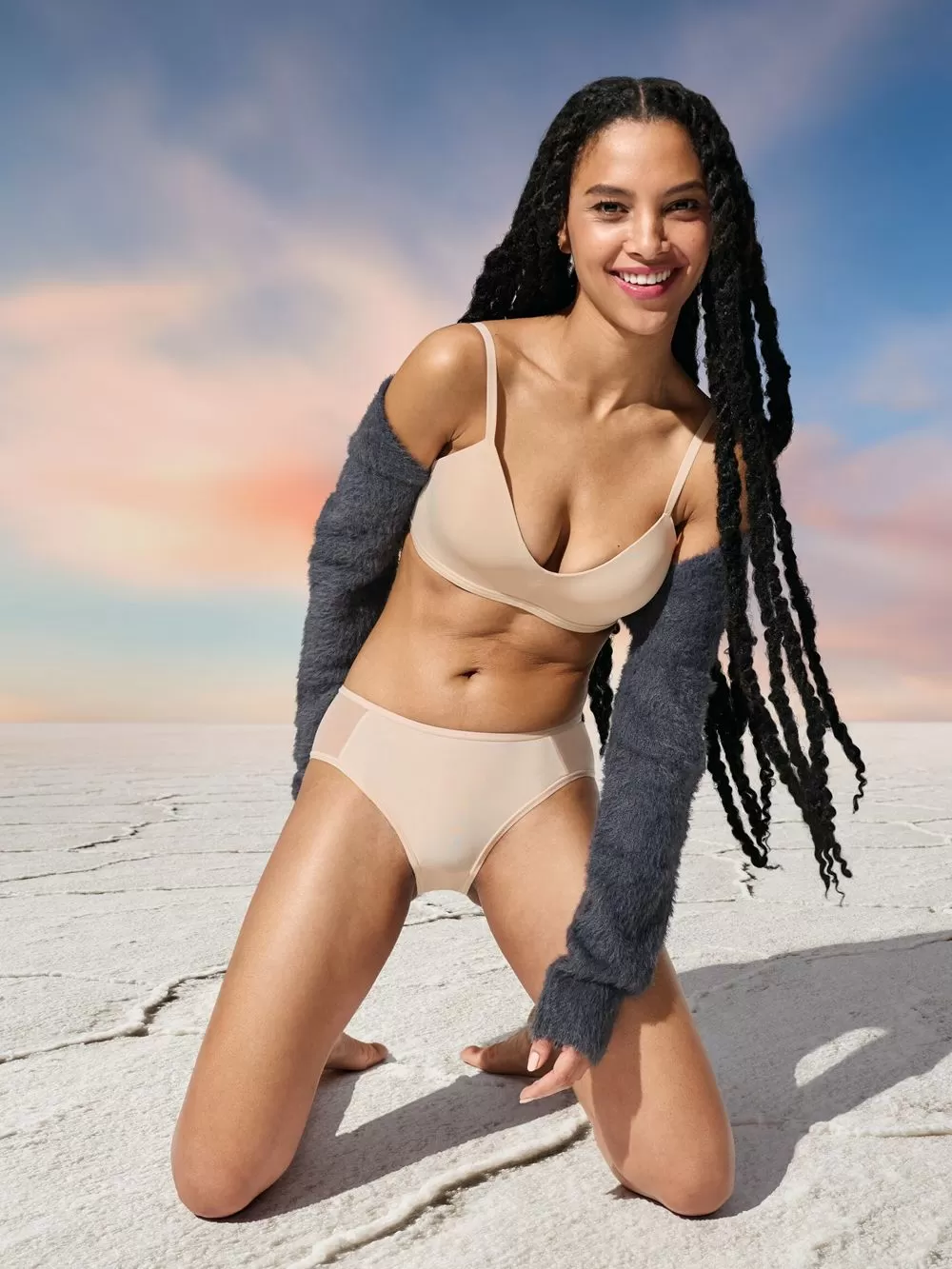 SLOGGI Soft Adapt P 00RB - Ελαφριά Ενίσχυση - Χωρίς Μπανέλα - Flexi Mesh Kράτημα