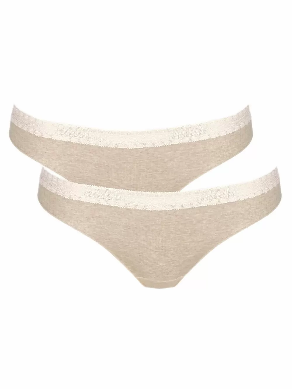 SLOGGI Go Ribbed R Brazil M013 - Eco Οργανικό Βαμβάκι - Πακέτο με 2