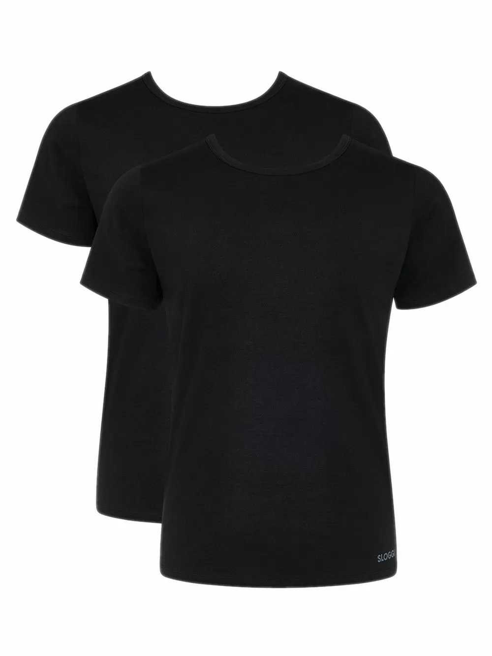 SLOGGI Men Go Abc 2.0 H O-Neck 0004 - Απαλό & Ελαστικό Βαμβάκι - Πακέτο με 2
