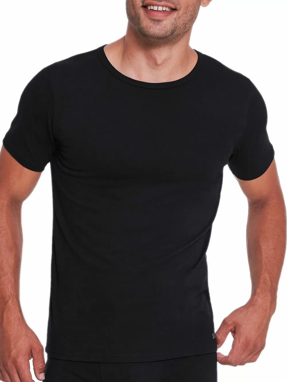 SLOGGI Men Go Abc 2.0 H O-Neck 0004 - Απαλό & Ελαστικό Βαμβάκι - Πακέτο με 2