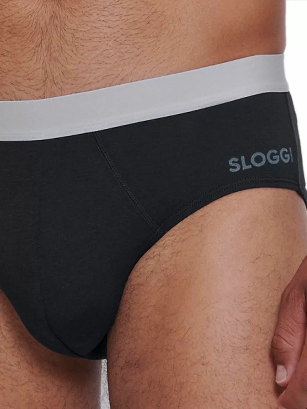 SLOGGI Men Go Abc 2.0 H Brief 0004 - Αγνό Βαμβάκι - Πακέτο με 2