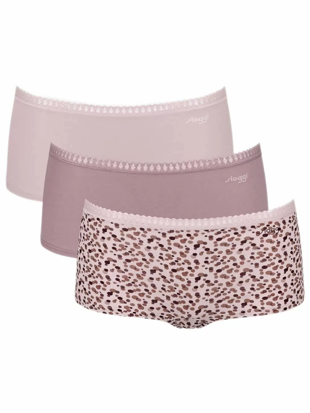 SLOGGI Go Crush H Short - Οργανικό Eco Βαμβάκι - Πακέτο με 3