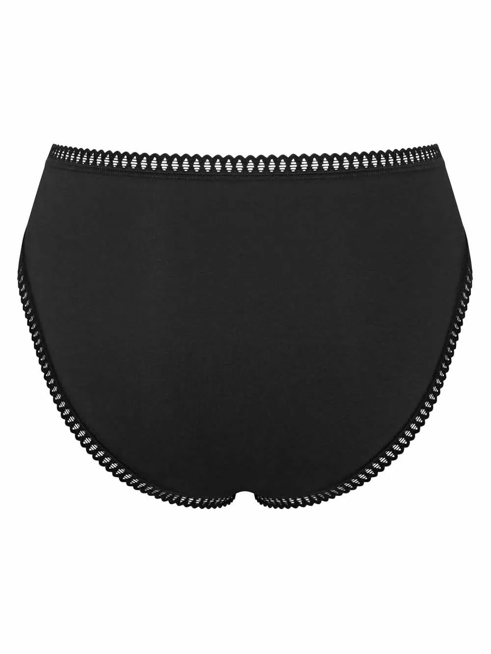 SLOGGI Go Crush High Leg Tai Φαρδύ Ψηλό - Οργανικό Eco Βαμβάκι - Πακέτο με 3