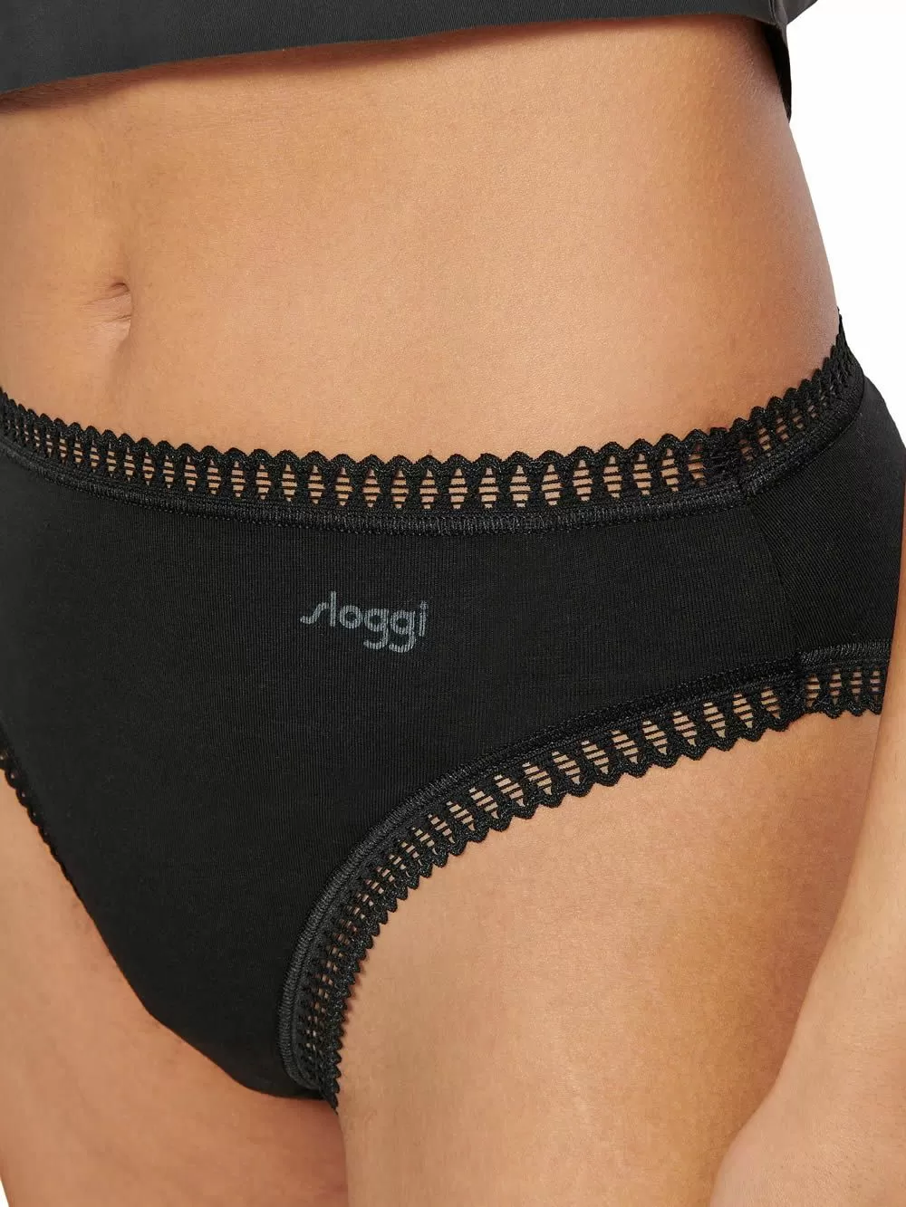 SLOGGI Go Crush H High Leg Tai - Οργανικό Eco Βαμβάκι - Πακέτο με 3