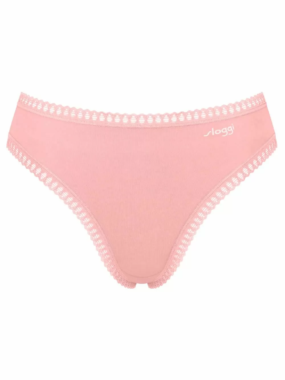 SLOGGI Go Crush High Leg Tai Φαρδύ Ψηλό - Οργανικό Eco Βαμβάκι - Πακέτο με 3