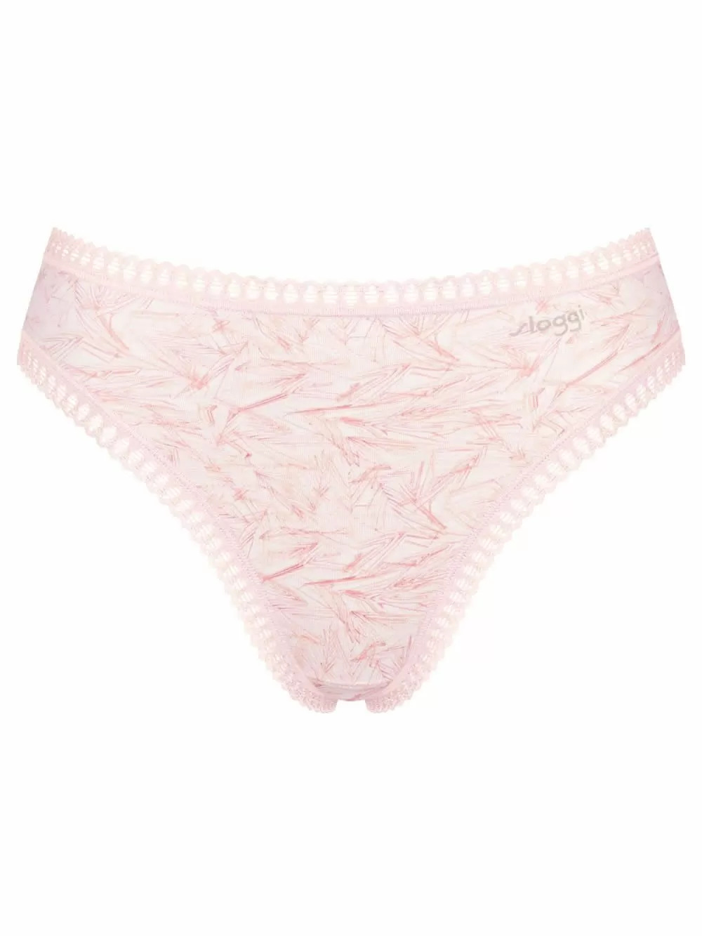 SLOGGI Go Crush High Leg Tai Φαρδύ Ψηλό - Οργανικό Eco Βαμβάκι - Πακέτο με 3