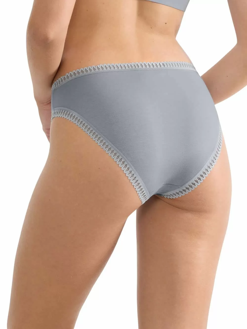 SLOGGI Go Crush High Leg Tai Φαρδύ Ψηλό - Οργανικό Eco Βαμβάκι - Πακέτο με 3