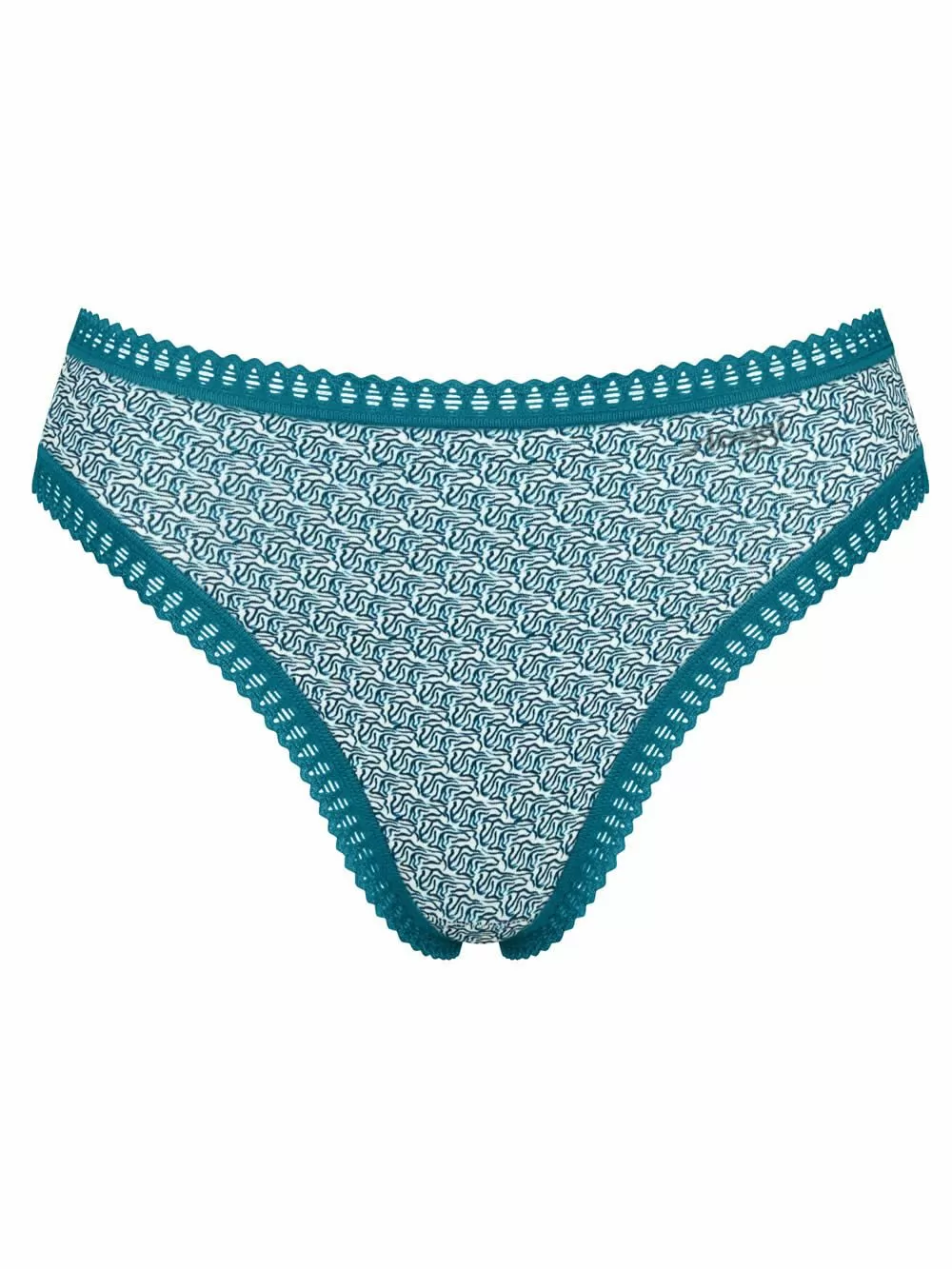 SLOGGI Go Crush High Leg Tai Φαρδύ Ψηλό - Οργανικό Eco Βαμβάκι - Πακέτο με 3