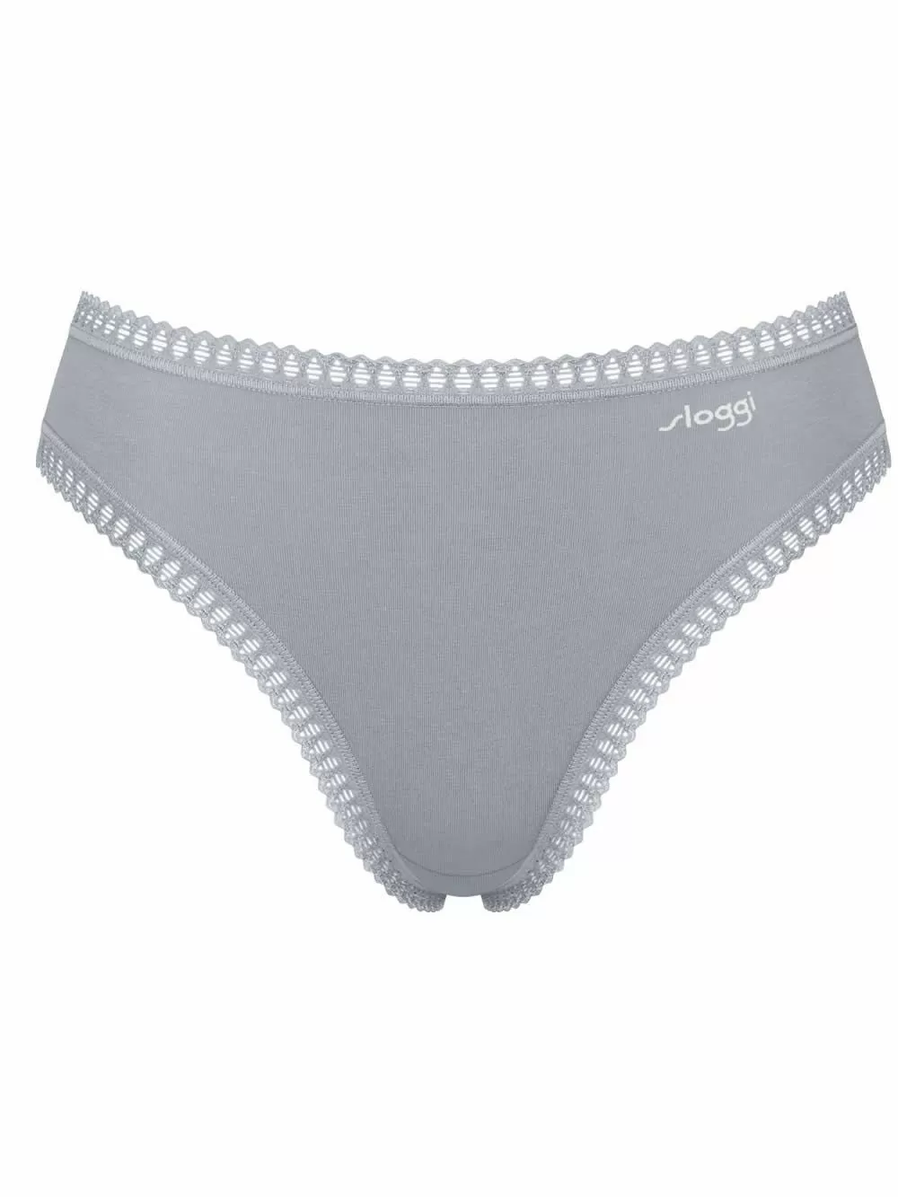 SLOGGI Go Crush High Leg Tai Φαρδύ Ψηλό - Οργανικό Eco Βαμβάκι - Πακέτο με 3