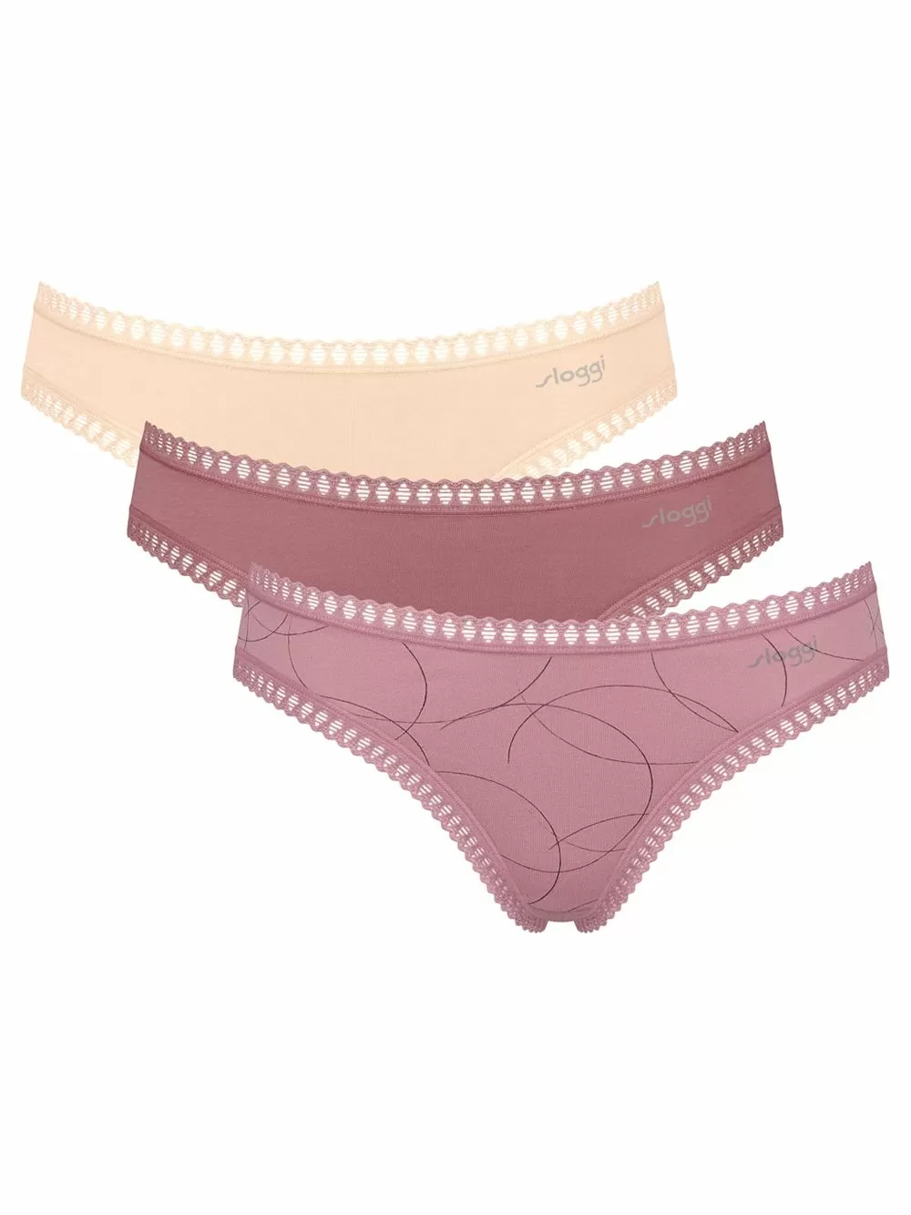 SLOGGI Go Crush Mini - Οργανικό Eco Βαμβάκι - Πακέτο με 3