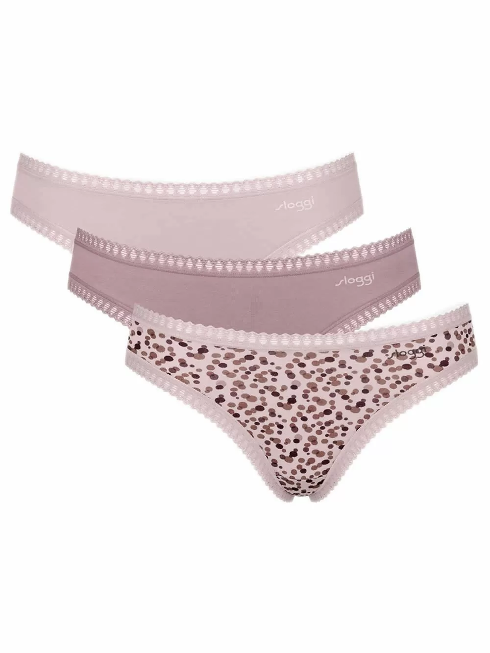 SLOGGI Go Crush H Mini Κανονικό - Οργανικό Eco Βαμβάκι - Πακέτο με 3