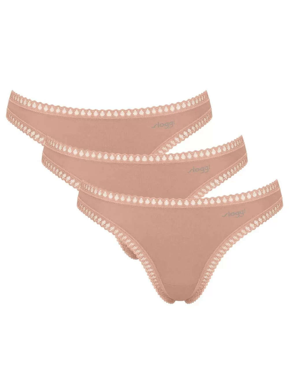 SLOGGI Go Crush String - Οργανικό Eco Βαμβάκι - Πακέτο με 3