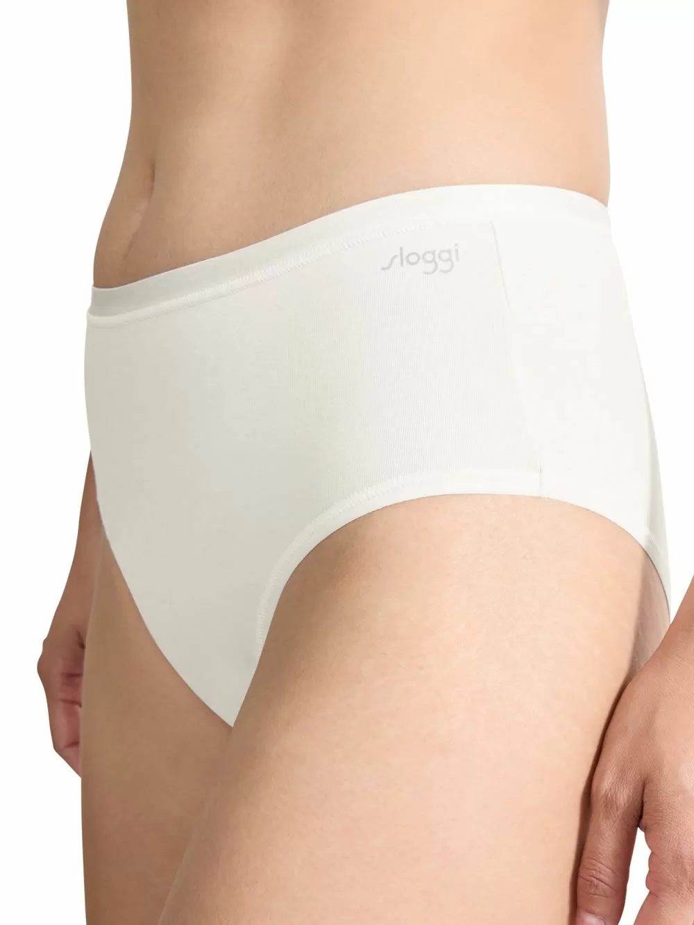 SLOGGI Go Daily Cotton Midi 00gz - Οργανικό Βαμβάκι - Πακέτο με 3