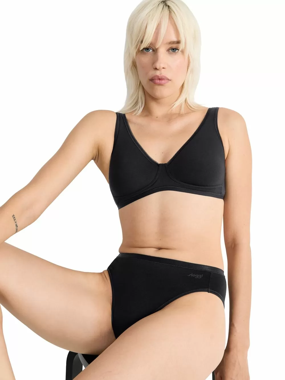 SLOGGI Go Daily Cotton Tai - Οργανικό Eco Βαμβάκι - Πακέτο με 3