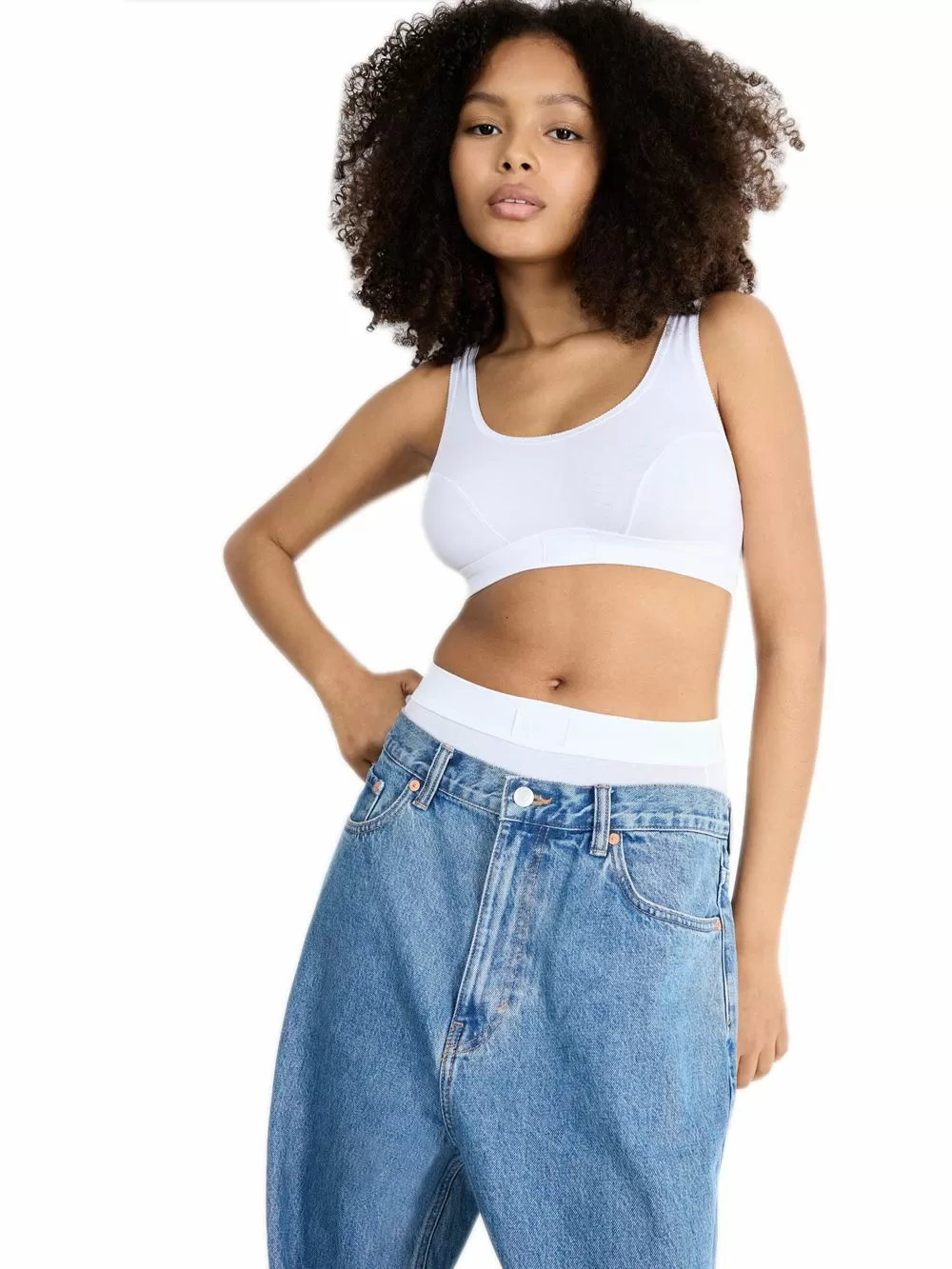 Sloggi Double Comfort T Top Σουτιέν Μπουστάκι - Αγνό Βαμβάκι - Διπλό Λάστιχο Υποστήριξης