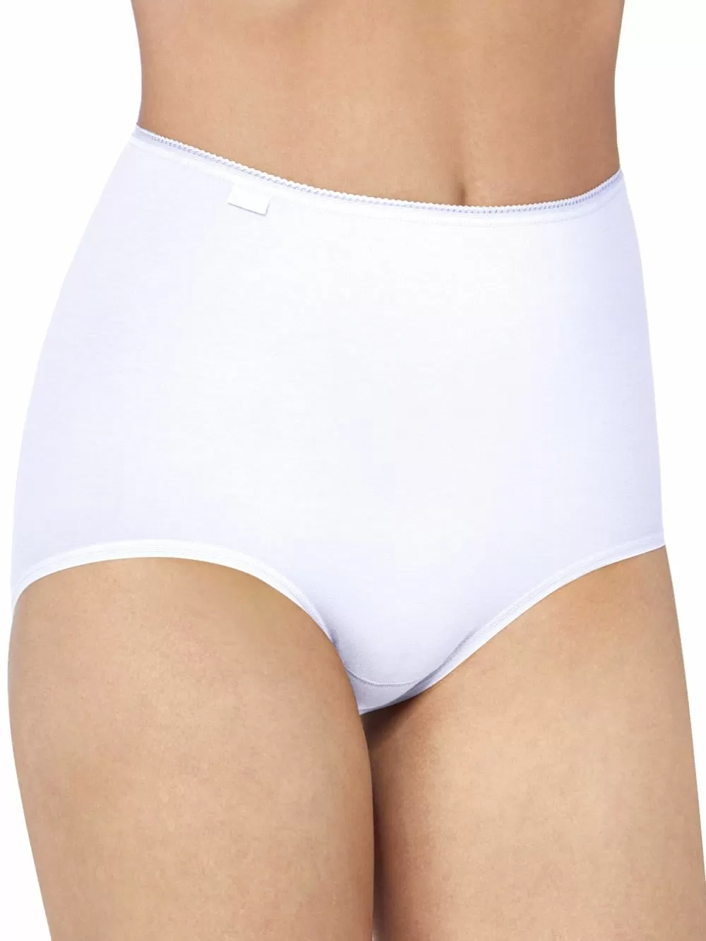 Sloggi 24/7 Cotton Maxi - Ολόσωμο Σλιπ 4/4 - Απαλό Βαμβάκι - Πακέτο με 3