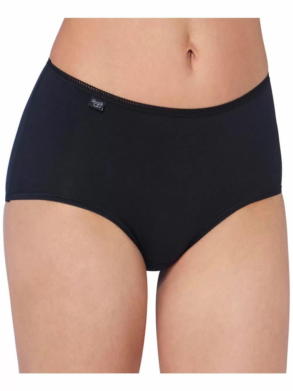 Sloggi 24/7 Cotton Midi - Ψηλό Φαρδύ Σλιπ - Απαλό Βαμβάκι - Πακέτο με 3 