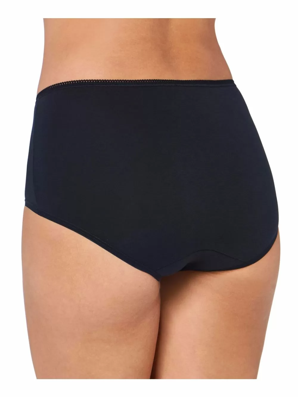 Sloggi 24/7 Cotton Midi - Ψηλό Φαρδύ Σλιπ - Απαλό Βαμβάκι - Πακέτο με 3 