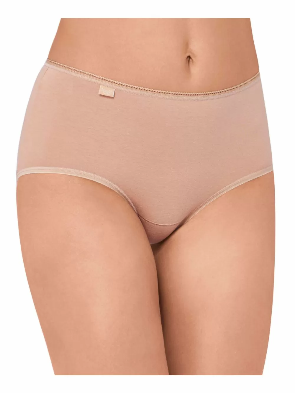 Sloggi 24/7 Cotton Midi - Ψηλό Φαρδύ Σλιπ - Απαλό Βαμβάκι - Πακέτο με 3 