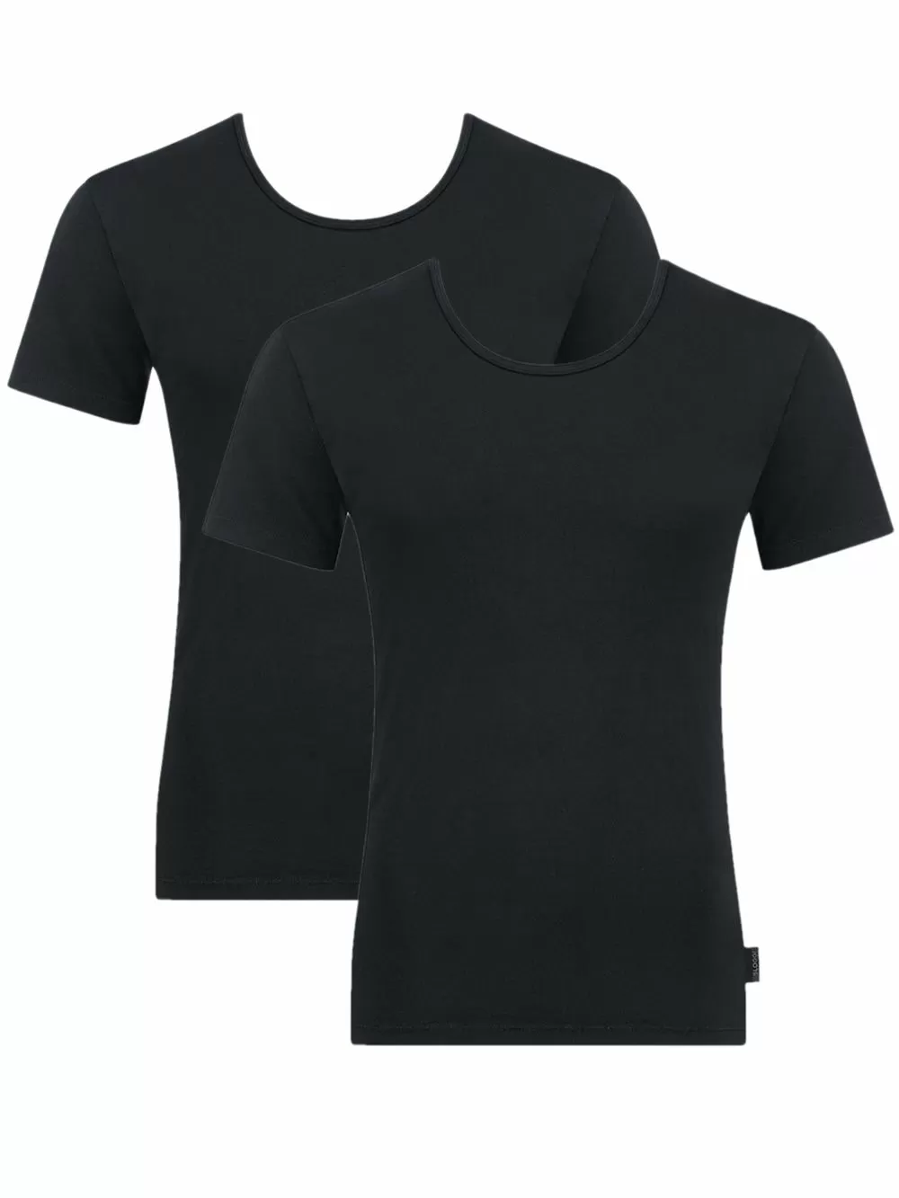 SLOGGI 24/7 SH03 Neck - Αντρική Κοντομάνικη Φανέλα - Ελαστικό Βαμβάκι - 2 Τεμάχια 