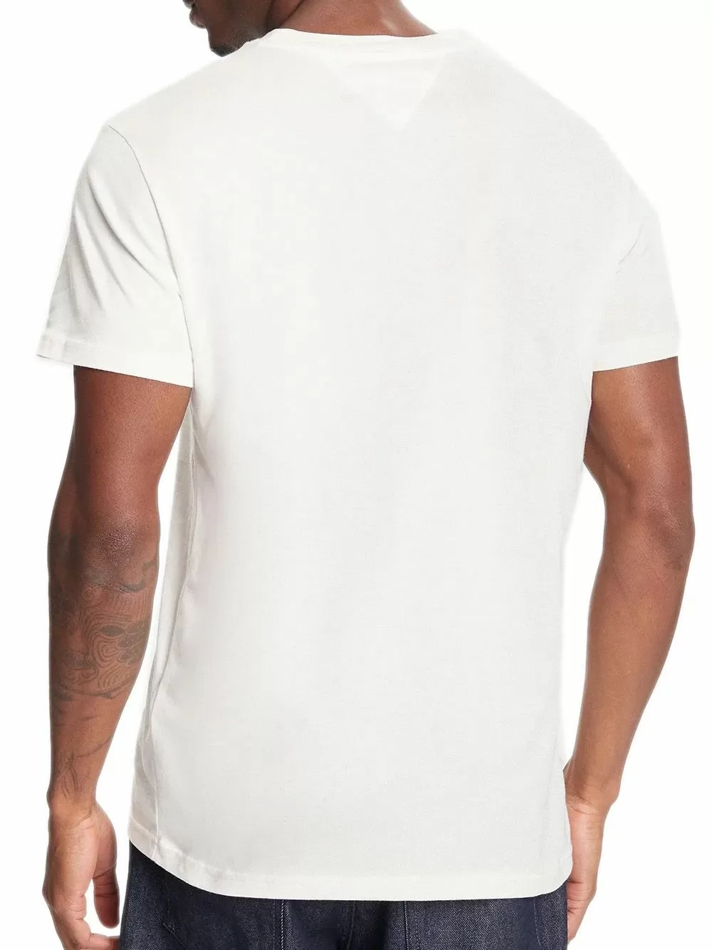 TOMMY HILFIGER Ανδρικό T-Shirt Flag Logo - 100% Βαμβακερό