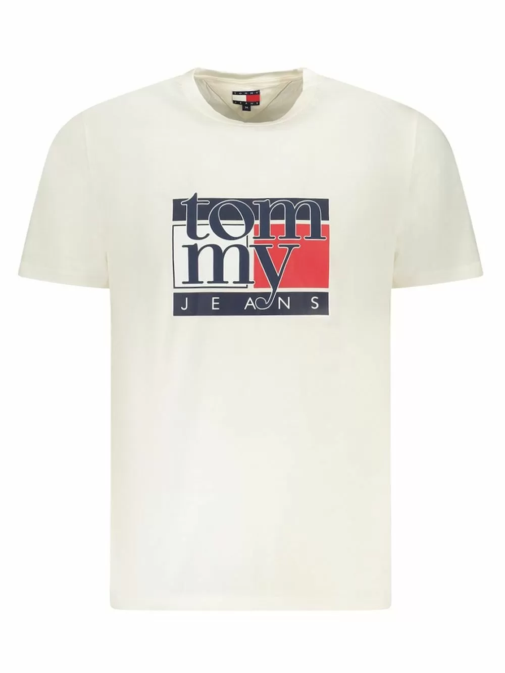 TOMMY HILFIGER Ανδρικό T-Shirt Flag Logo - 100% Βαμβακερό