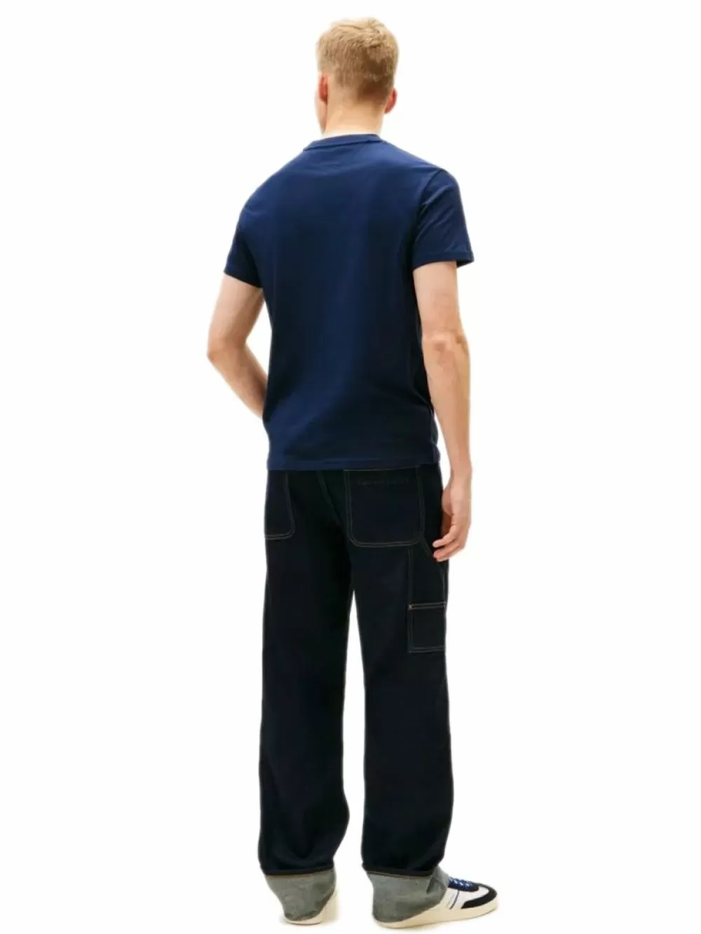 TOMMY HILFIGER Ανδρικό T-Shirt Crew Neck - 100% Βιώσιμο Βαμβάκι