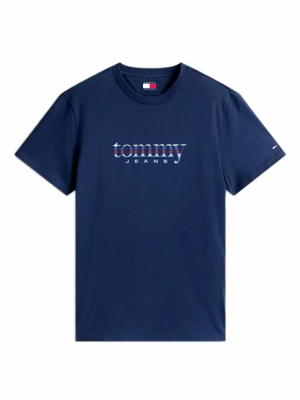 TOMMY HILFIGER Ανδρικό T-Shirt Crew Neck - 100% Βιώσιμο Βαμβάκι